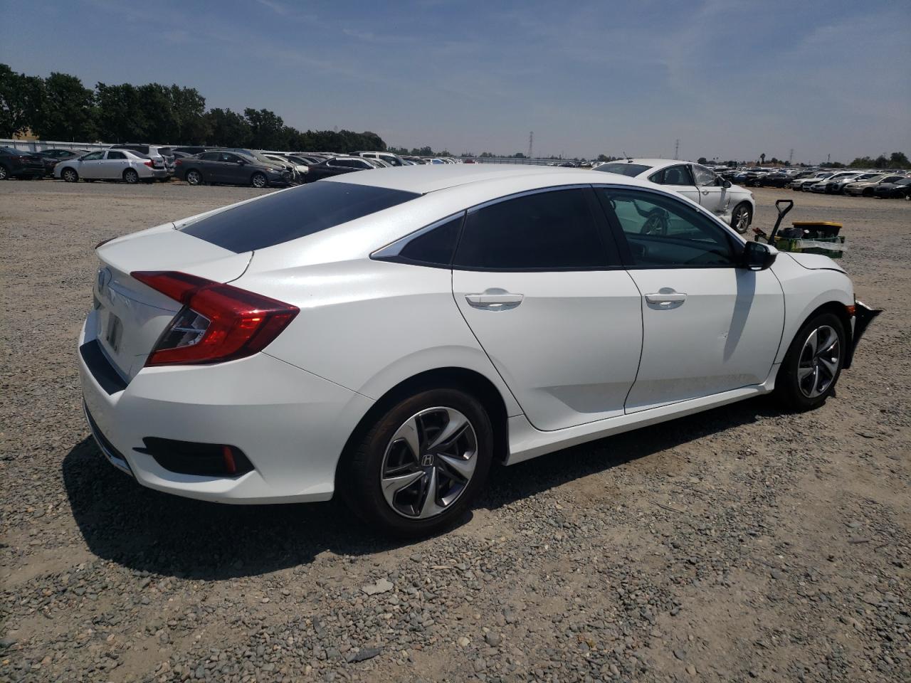 Lot #2988719667 2019 HONDA CIVIC LX