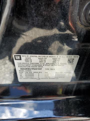 2015 CHEVROLET 1500 Z71 3GCUKSEJ1FG431847