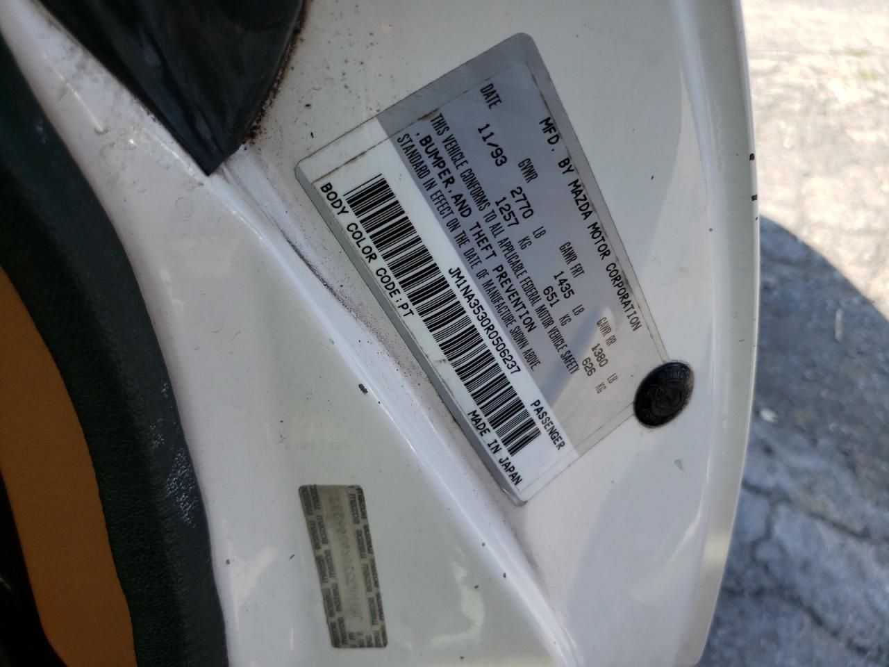 JM1NA3530R0506237 1994 Mazda Mx-5 Miata