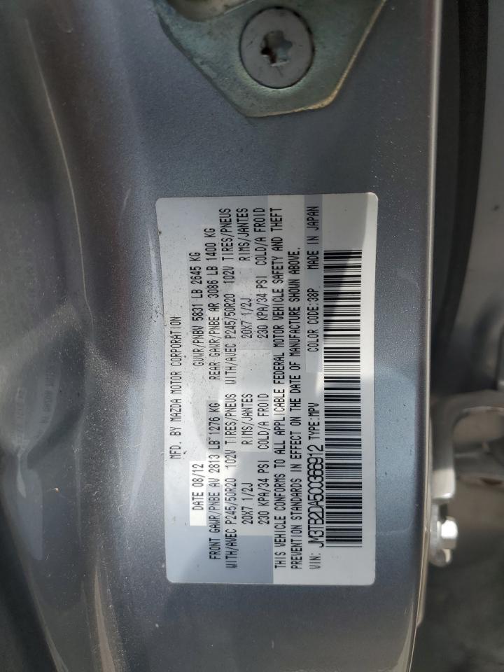 JM3TB2DA5C0366912 2012 Mazda Cx-9