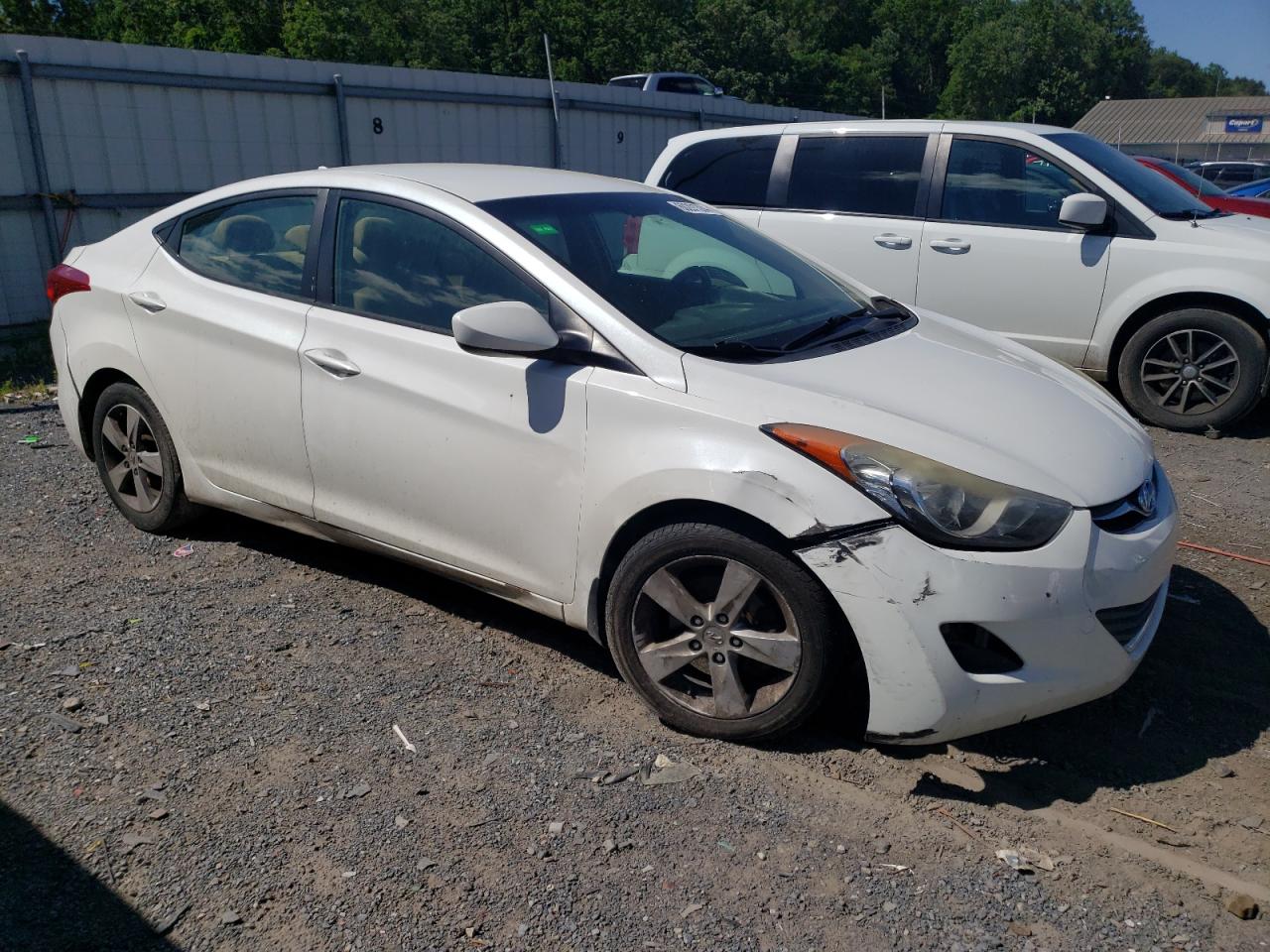 2013 Hyundai Elantra Gls vin: 5NPDH4AE7DH407737