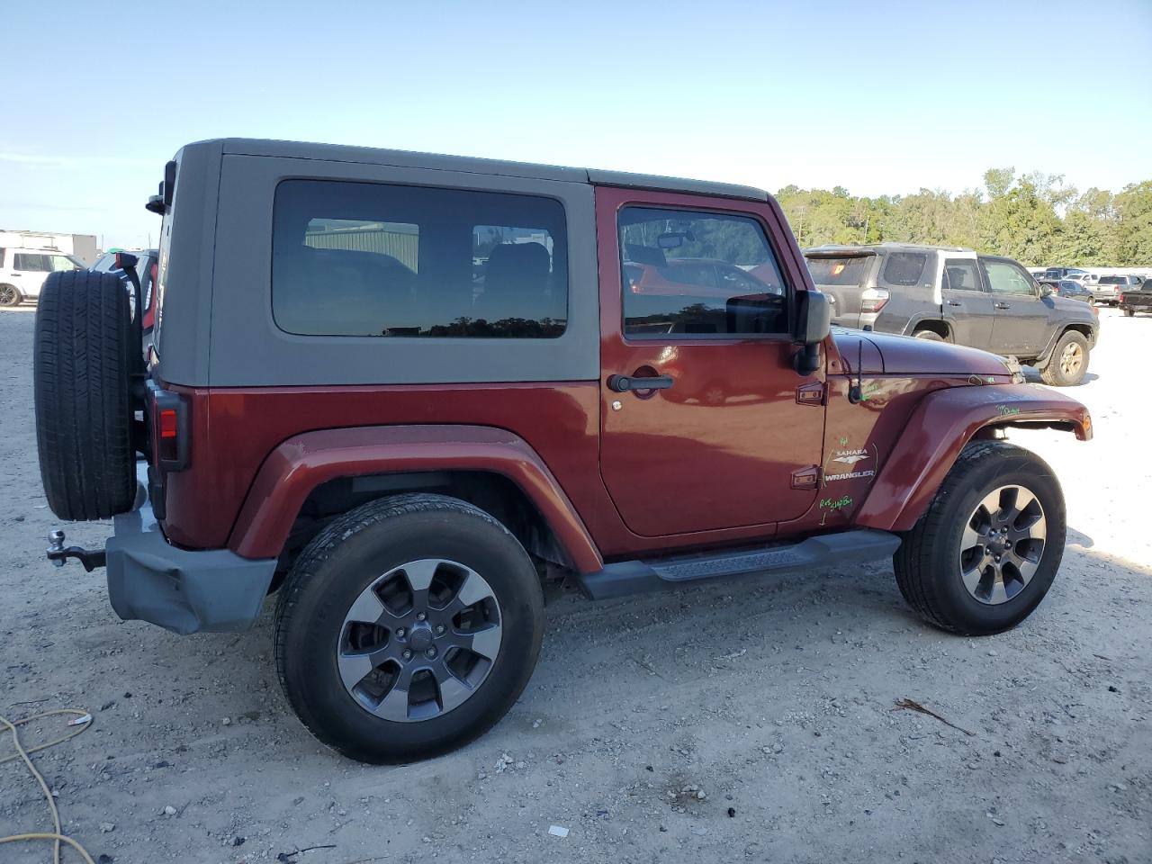 1J4FA54128L567757 2008 Jeep Wrangler Sahara