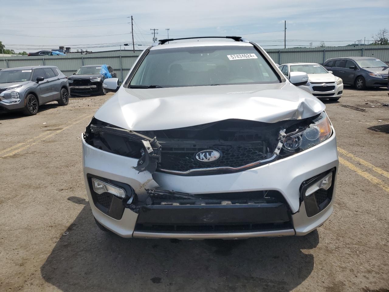 5XYKW4A2XDG412585 2013 Kia Sorento Sx