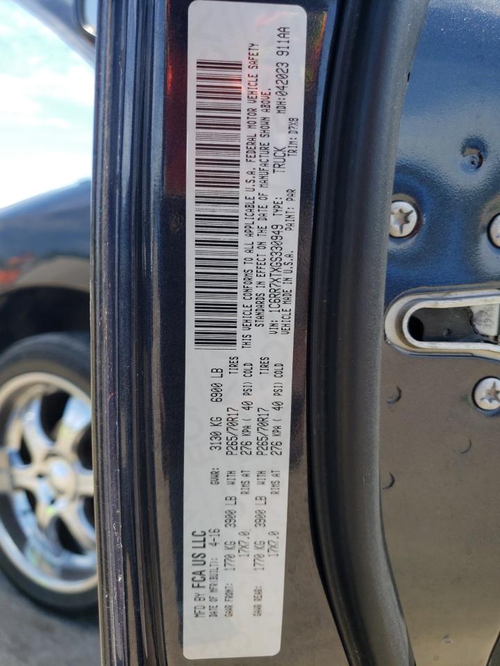 1C6RR7XTXGS330949 2016 Ram 1500 Ssv