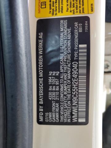 2017 Mini Cooper S Clubman VIN: WMWLN9C55H2E49040 Lot: 59285734