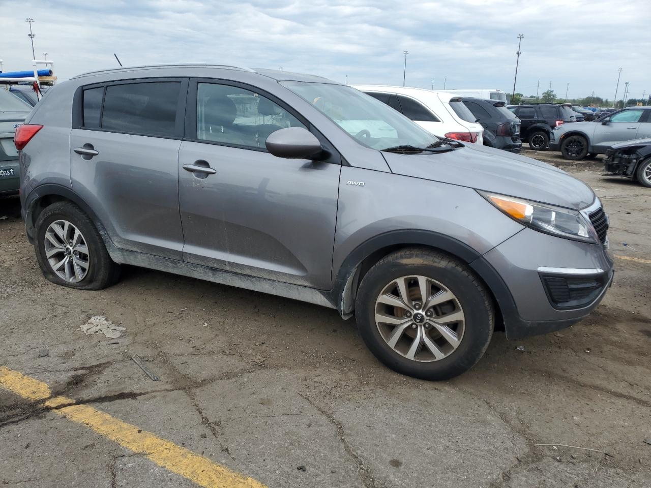 2016 Kia Sportage Lx vin: KNDPBCAC3G7857935