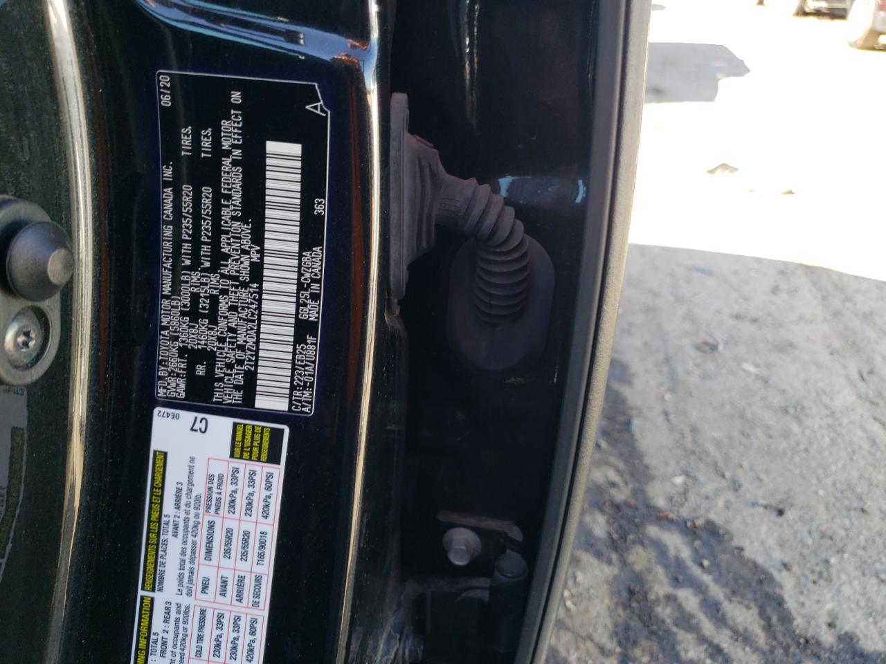 2T2YZMDA2LC247514 2020 Lexus Rx 350 F-Sport