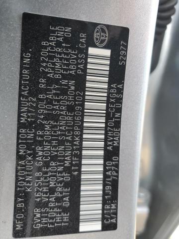 4T1F31AK8PU609102 2023 TOYOTA CAMRY - Image 12