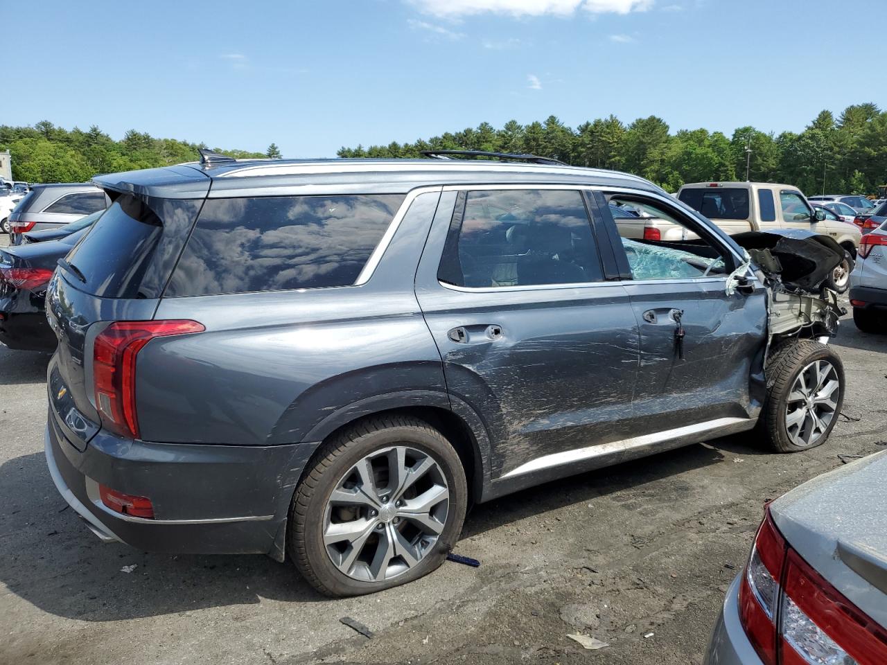 2021 Hyundai Palisade Sel vin: KM8R4DHE0MU231896