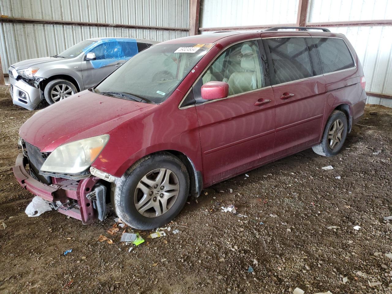 5FNRL38745B051690 2005 Honda Odyssey Exl