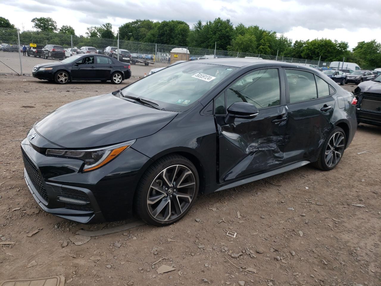 JTDS4MCE7NJ098439 TOYOTA COROLLA 2022