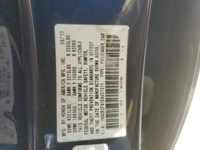 1HGCR2F81EA027271 2014 Honda Accord Exl