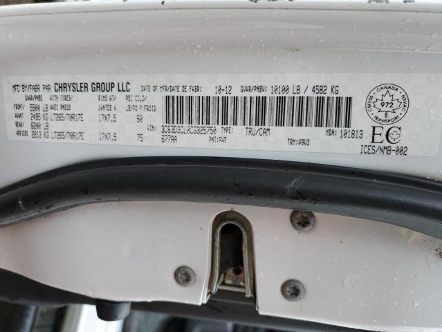 2012 Dodge Ram 3500 St VIN: 3C63D3CL0CG325750 Lot: 61130574