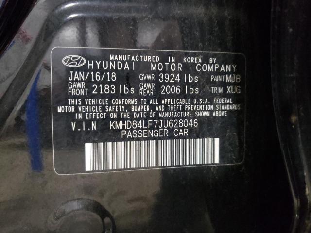 2018 HYUNDAI ELANTRA SE - KMHD84LF7JU628046