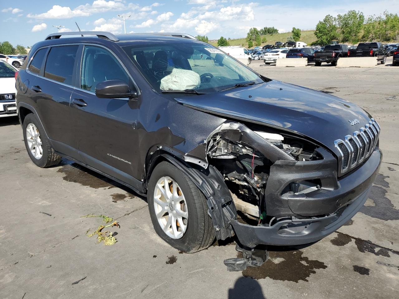 Lot #2909816286 2015 JEEP CHEROKEE L