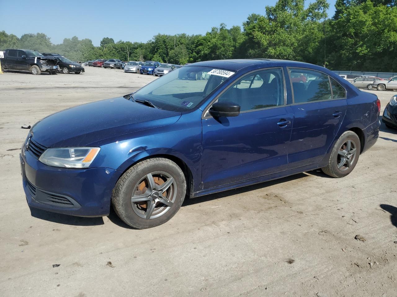 2012 Volkswagen Jetta Base vin: 3VW2K7AJXCM407891