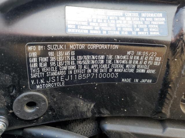 2023 SUZUKI GSX1300 RR JS1EJ11B5P7100003