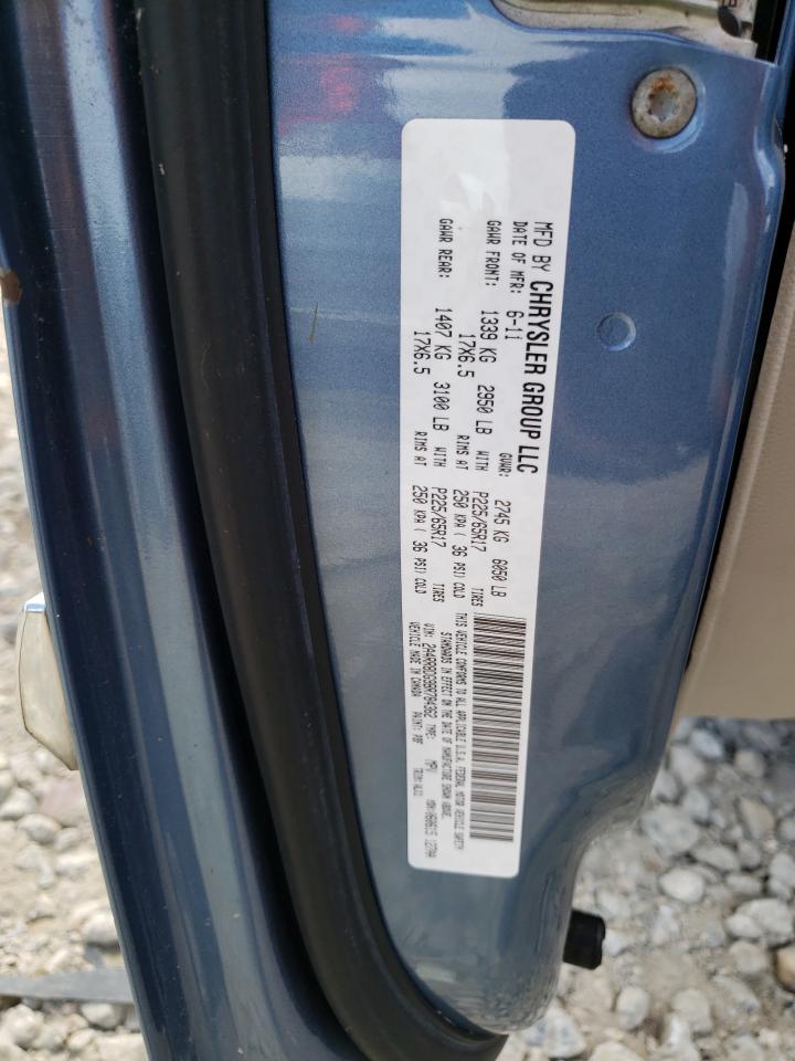 2A4RR8DG9BR784362 2011 Chrysler Town & Country Touring L