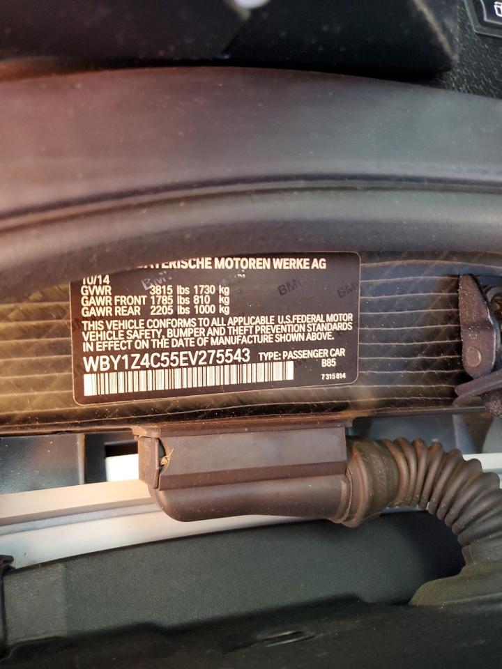 WBY1Z4C55EV275543 2014 BMW I3 Rex