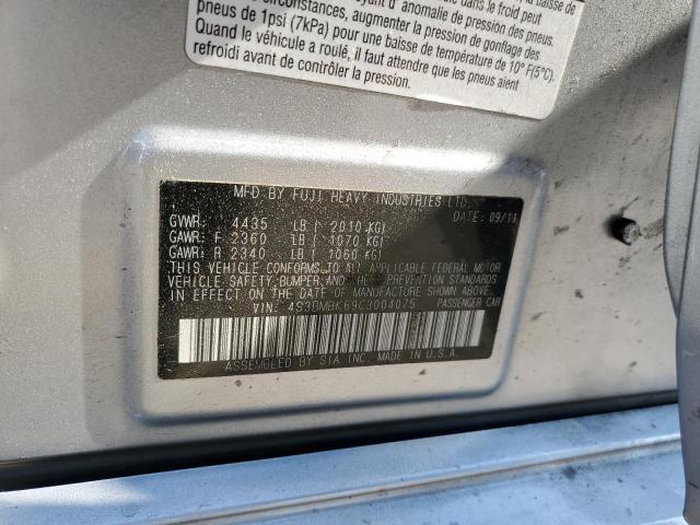 2012 Subaru Legacy 2.5I Limited VIN: 4S3BMBK69C3004075 Lot: 59926014