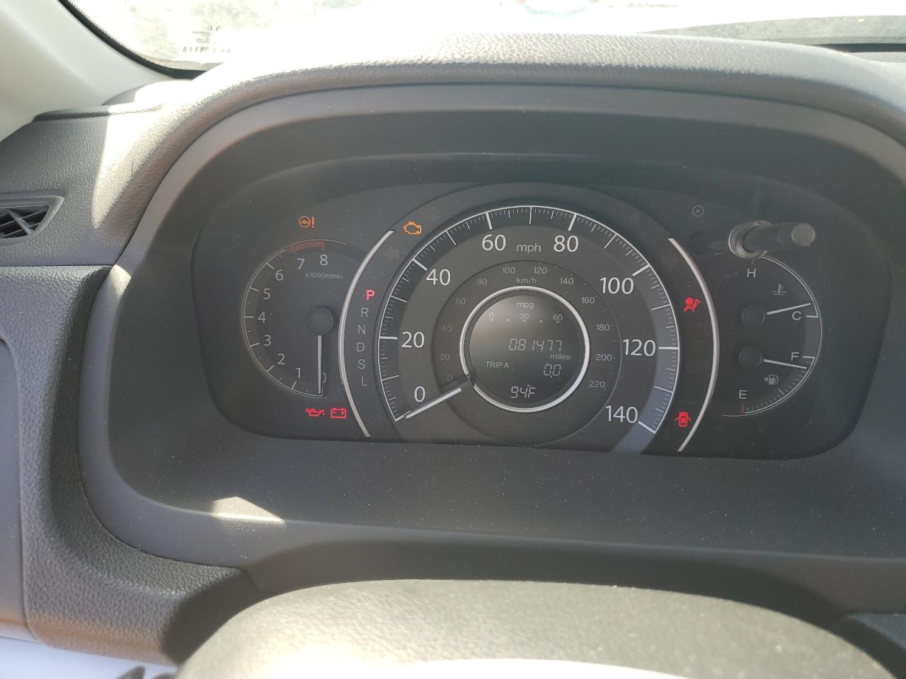 2HKRM3H41GH531807 HONDA CRV 2016