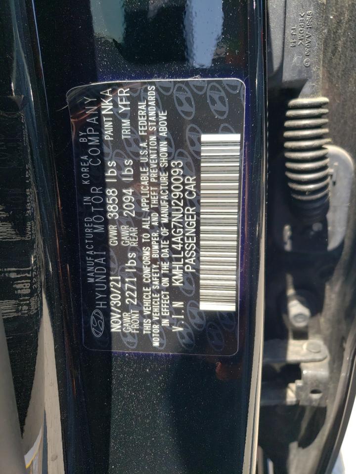 KMHLL4AG7NU290093 2022 Hyundai Elantra Se