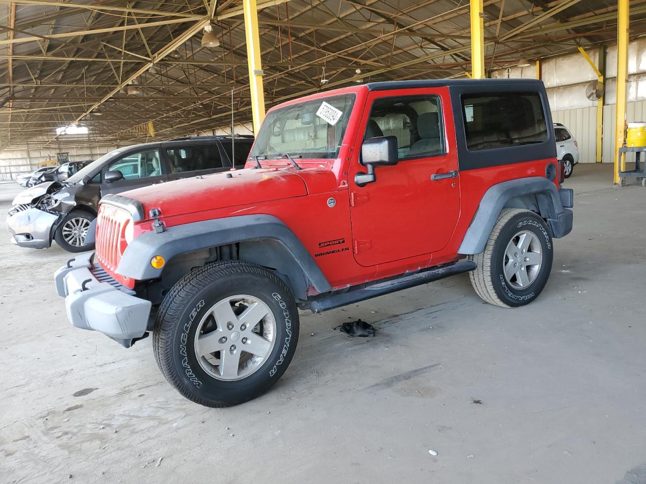 1C4AJWAG2EL206135 2014 Jeep Wrangler Sport