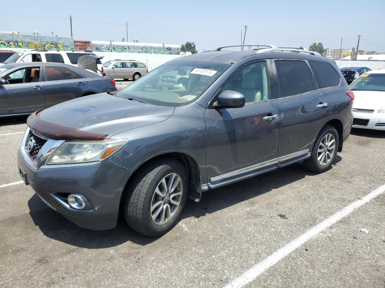 2013 Nissan Pathfinder S vin: 5N1AR2MN6DC602686