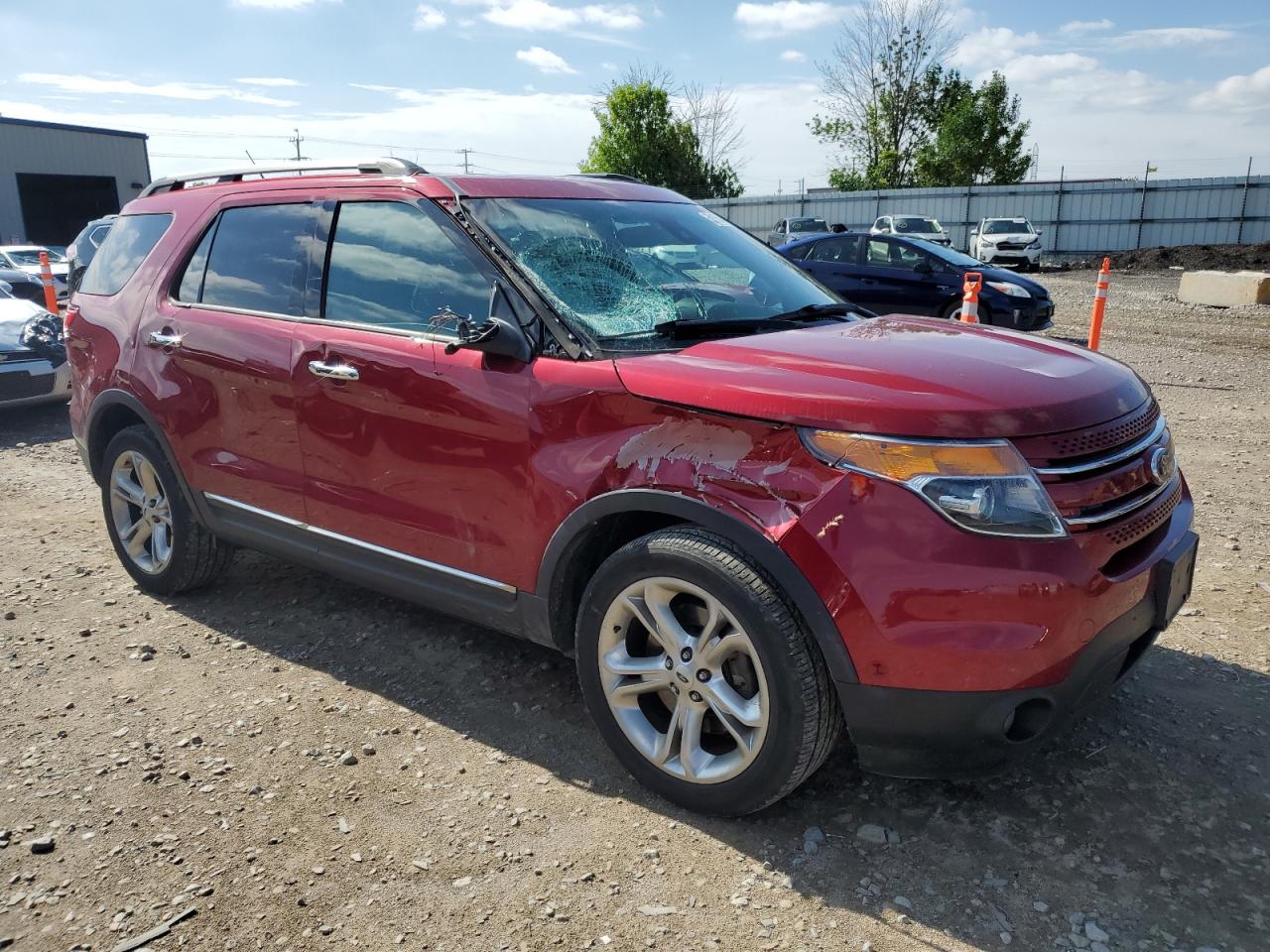 1FM5K8F84FGB00481 2015 Ford Explorer Limited