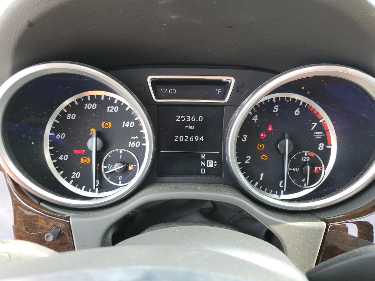 4JGDA5HB1CA054158 2012 Mercedes-Benz Ml 350 4Matic