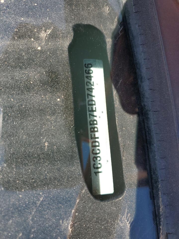 1C3CDFBB7ED742466 2014 Dodge Dart Sxt