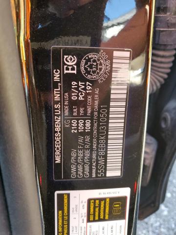 2019 MERCEDES-BENZ C 230 4MAT 55SWF8EB8KU310501