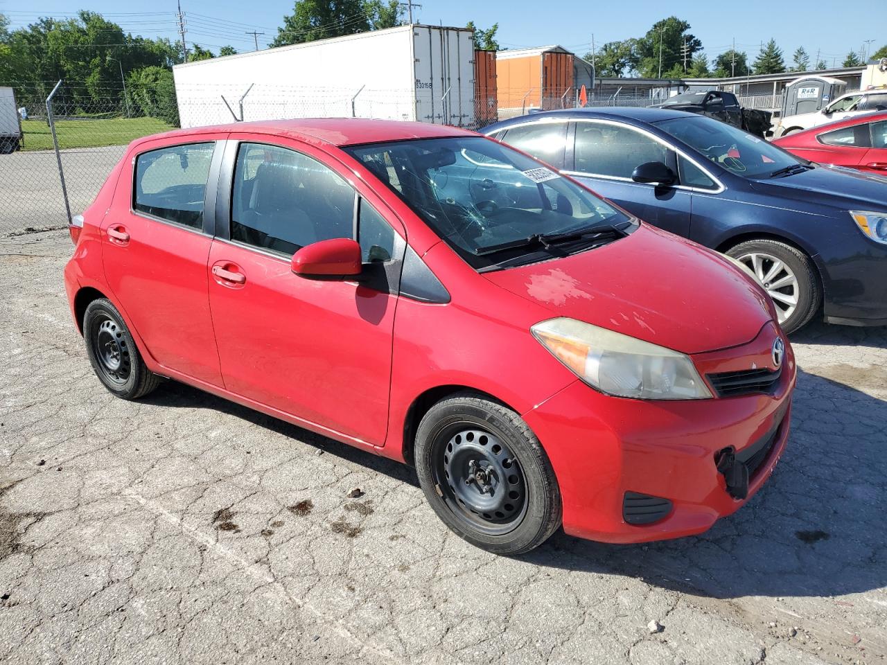 2012 Toyota Yaris vin: JTDKTUD32CD506292