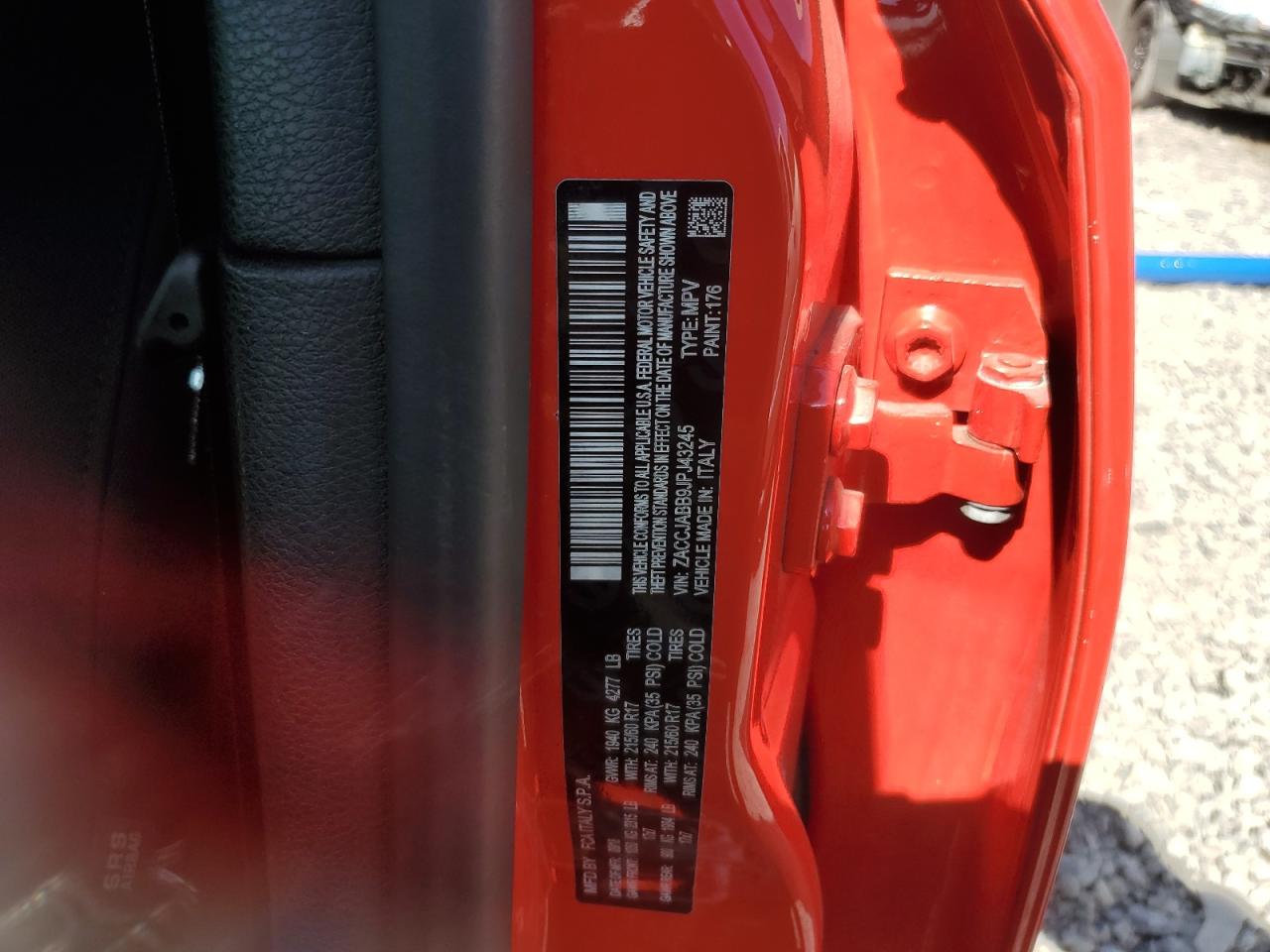 ZACCJABB9JPJ43245 2018 Jeep Renegade Latitude