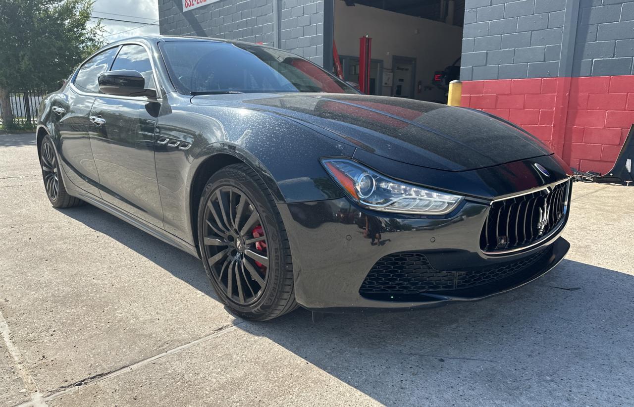 2017 Maserati Ghibli S vin: ZAM57RTA4H1234007