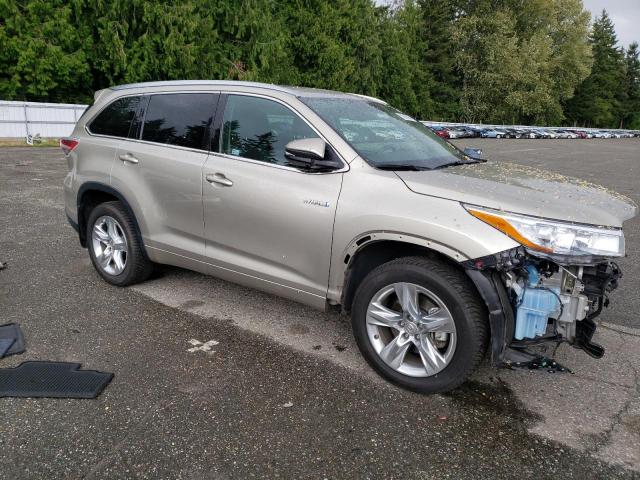 2014 Toyota Highlander Hybrid Limited VIN: 5TDDCRFH5ES004771 Lot: 57098094