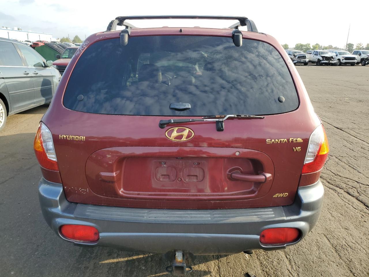 KM8SC73D33U376692 2003 Hyundai Santa Fe Gls