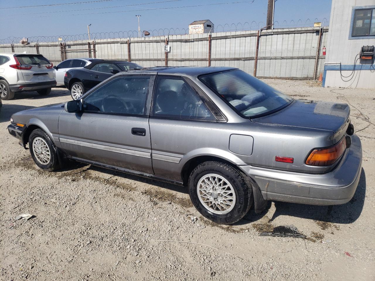 TOYOTA COROLLA SR 1990 silver coupe gas JT2AE96J0L3382052 photo #3