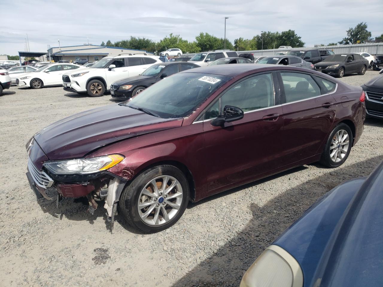 2017 Ford Fusion Se vin: 3FA6P0HD8HR215981