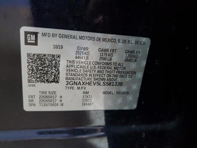 3GNAXHEV5LS581339 2020 CHEVROLET EQUINOX - Image 13