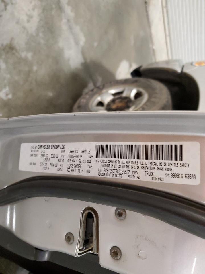 3C6TD5DT2CG125527 2012 Dodge Ram 2500 Slt