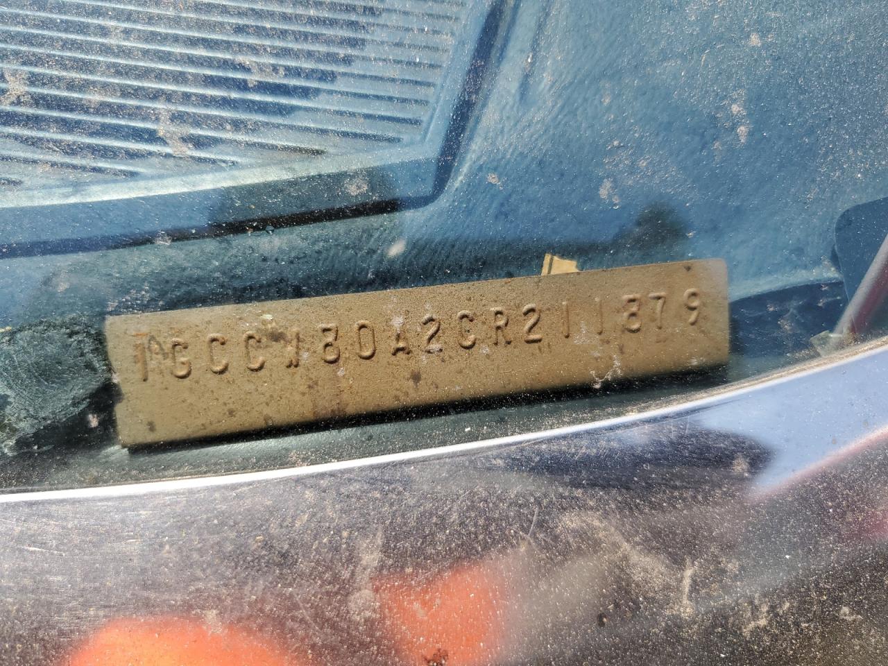 1GCCW80A2CR211879 1982 Chevrolet El Camino