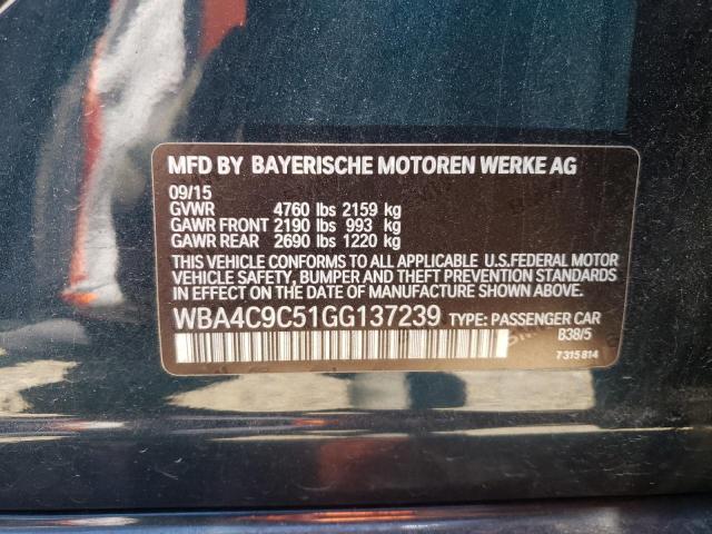 2016 BMW 428 XI GRA - WBA4C9C51GG137239