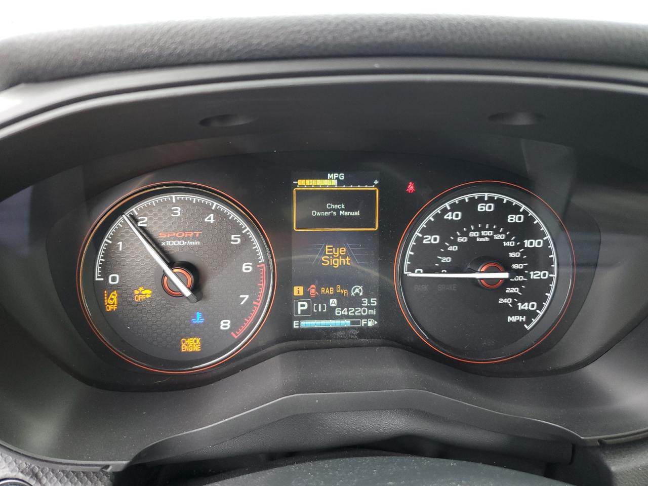 JF2SKARC1LH595292 2020 Subaru Forester Sport