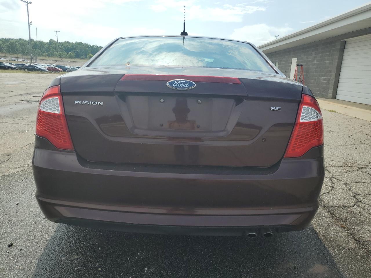 2012 Ford Fusion Se vin: 3FAHP0HA3CR216169