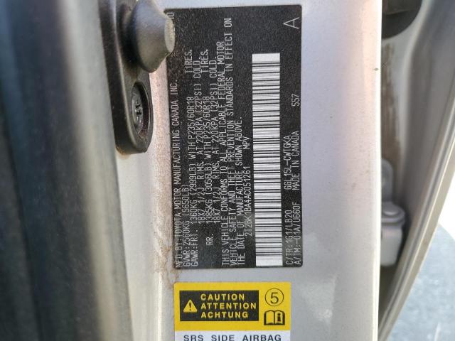 2010 Lexus Rx 350 VIN: 2T2BK1BA4AC051261 Lot: 57774814