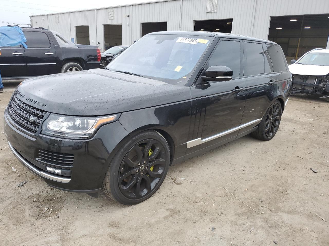 2016 Land Rover Range Rover Hse vin: SALGS2PF5GA315355