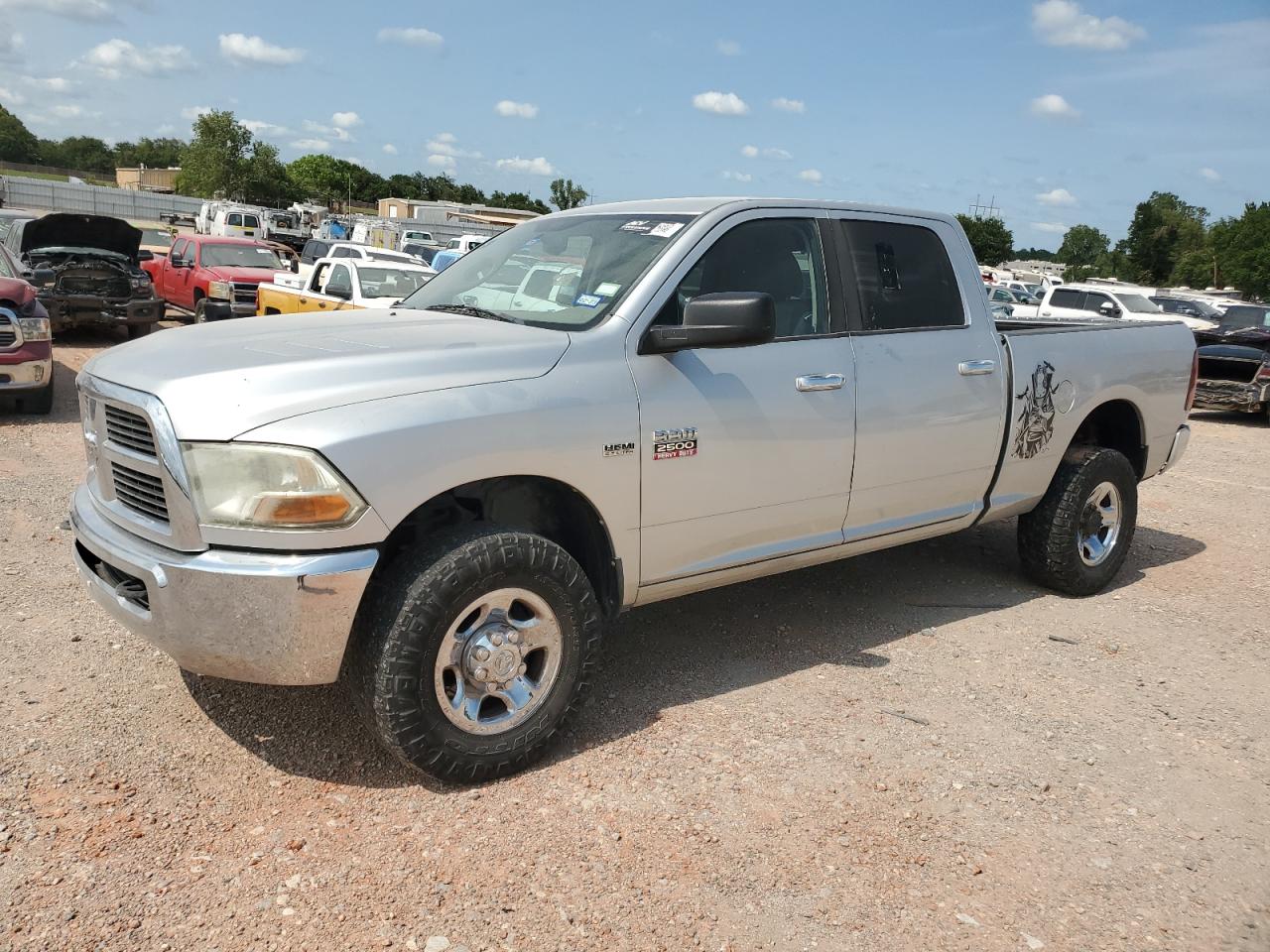 2012 Dodge Ram 2500 Slt vin: 3C6TD5DT5CG143987