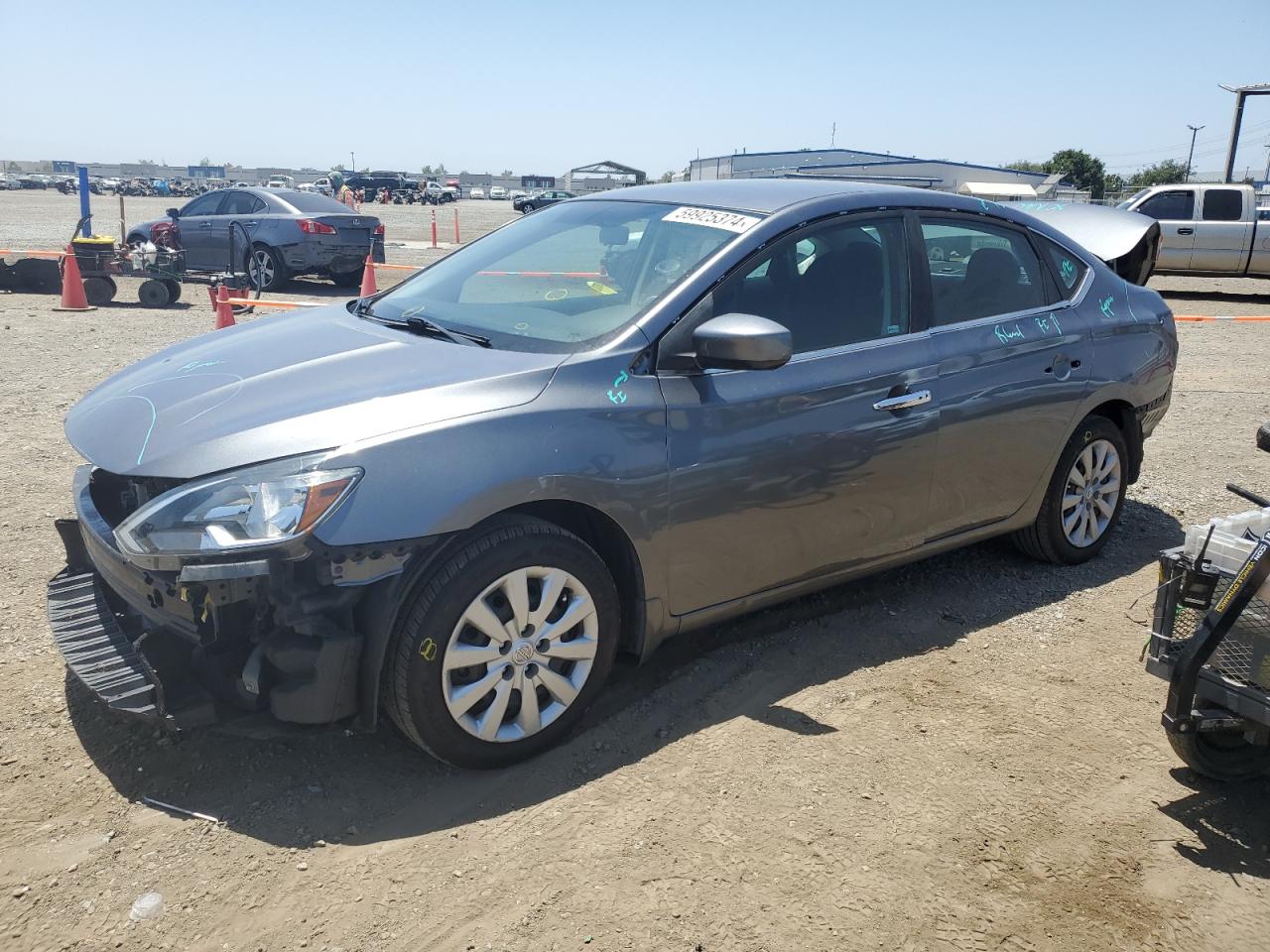 2017 Nissan Sentra S vin: 3N1AB7AP6HY279056