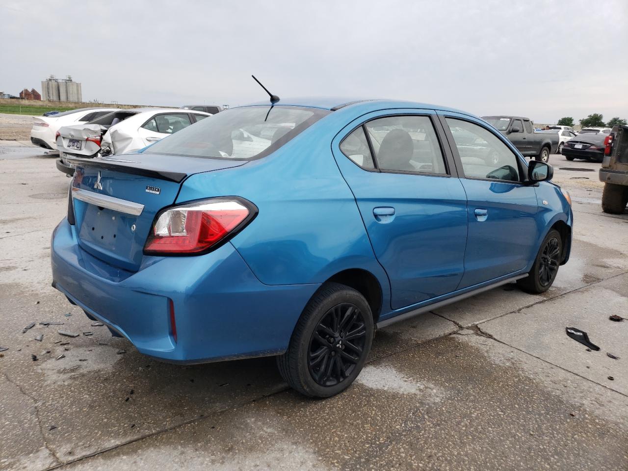 2022 Mitsubishi Mirage G4 Es vin: ML32FUFJ3NHF01932